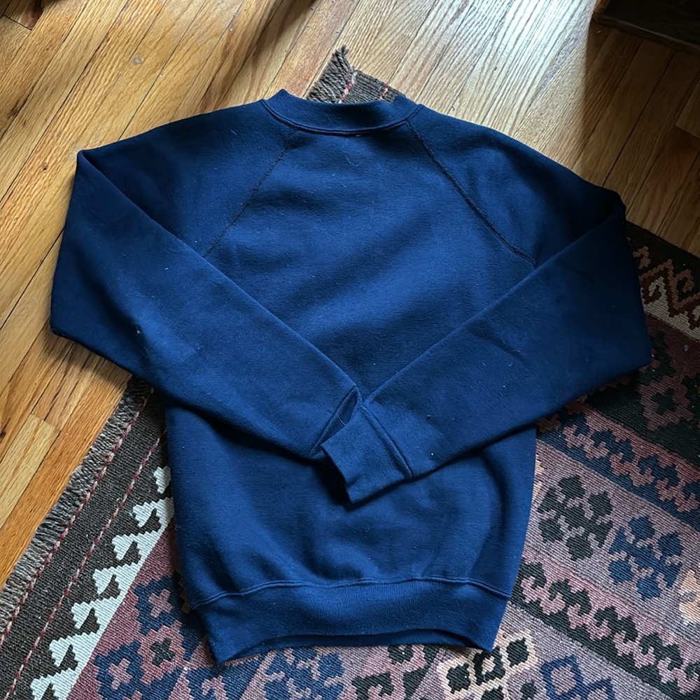 Vintage Navy Blue Sweatshirt